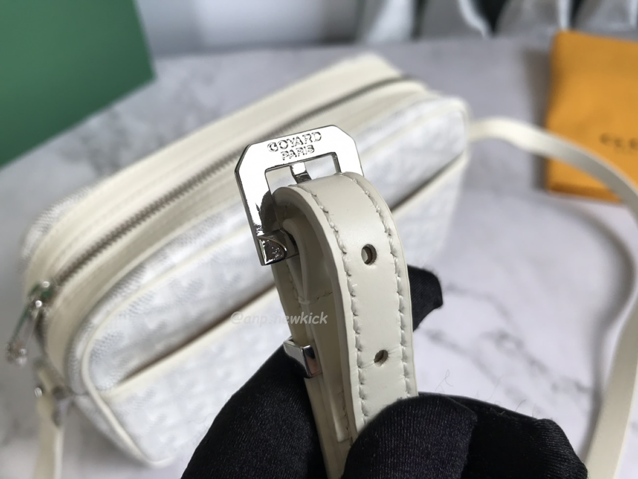 Goyard Cap Vert Camera Bag 13 Cm X 6.5 Cm X 22 Cm (25) - www.newkick.vip